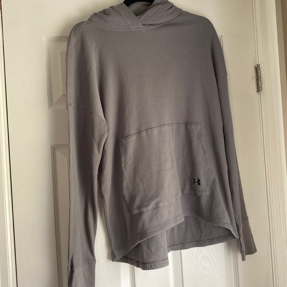 NWT UNDER ARMOUR WAFFLE KNIT PULL OVER - Picture 2 of 5